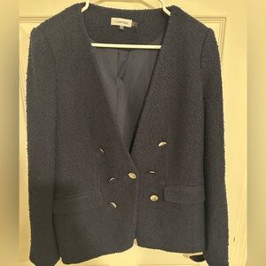 Calvin Klein Navy Blazer